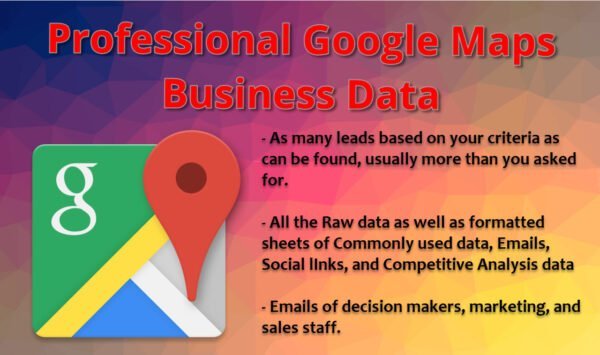 Google Maps Business Data