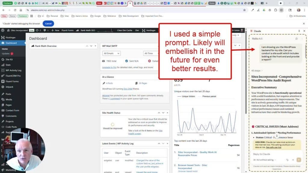 Claude AI Chrome Extension Prompt