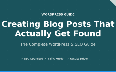 The Complete Guide to Creating Blog Posts That Actually Get Found Online