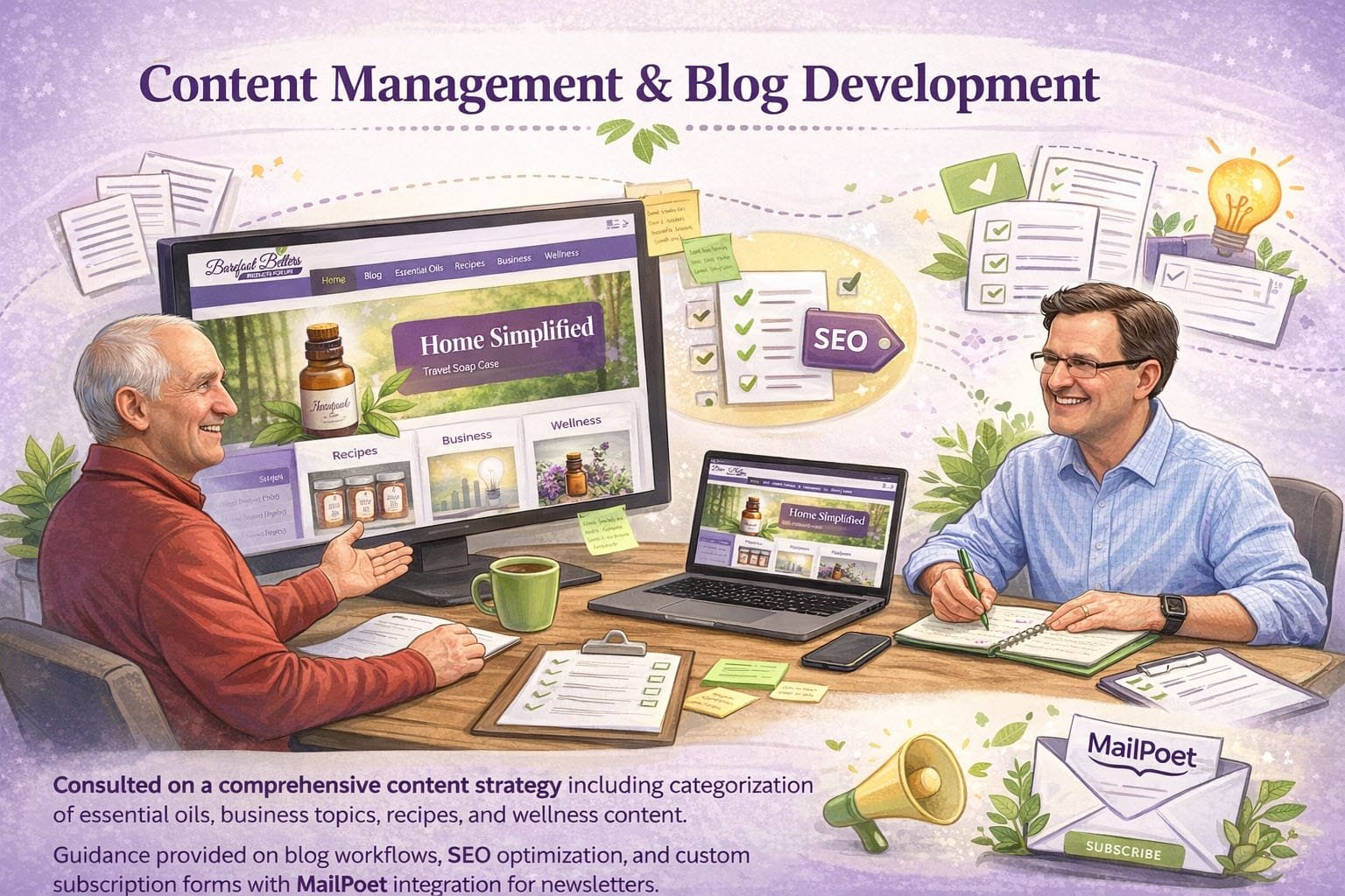 Barefoot Betters - Content Management Barefoot Betters - Content Management