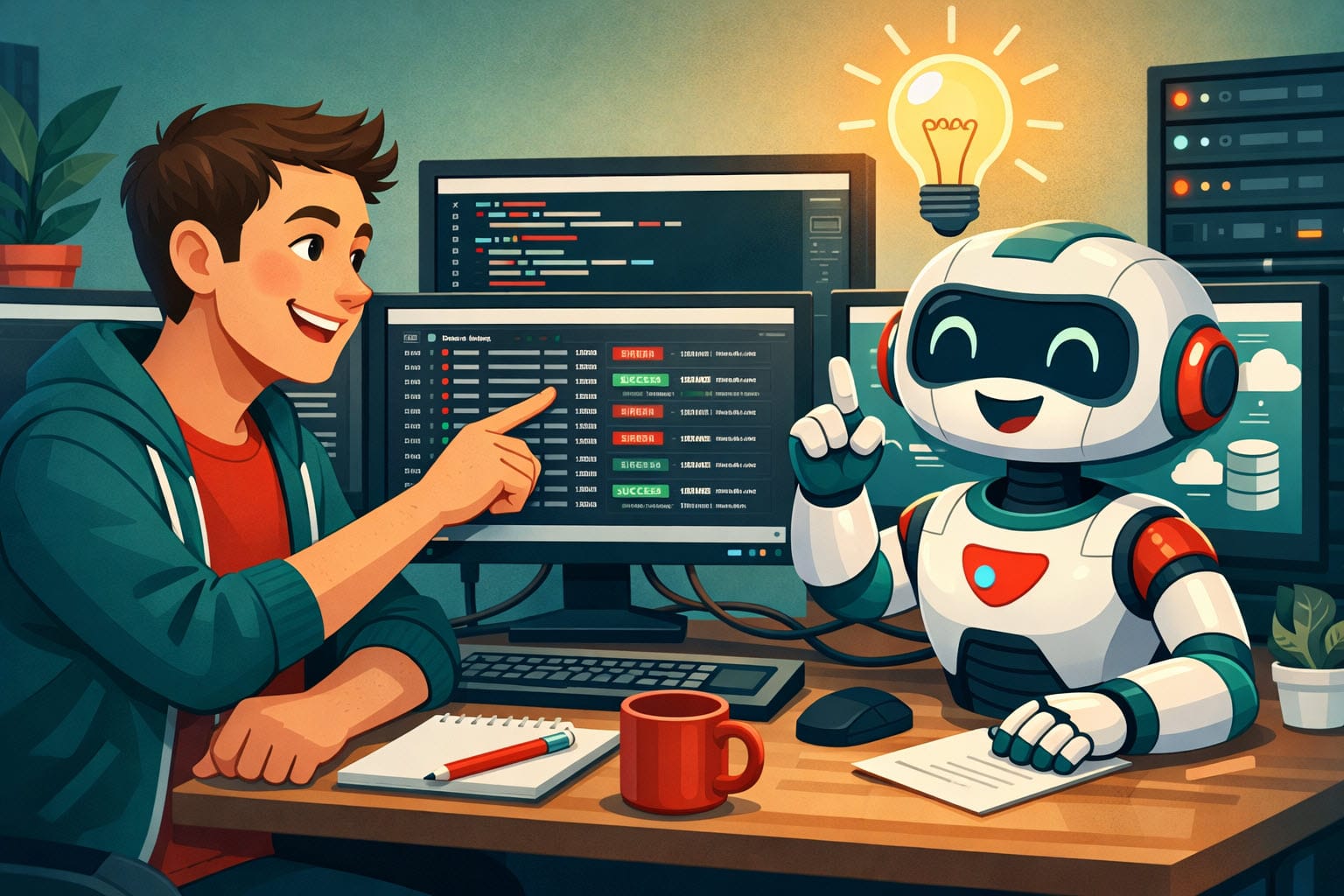 Man and Machine - Assisted Troubleshooting