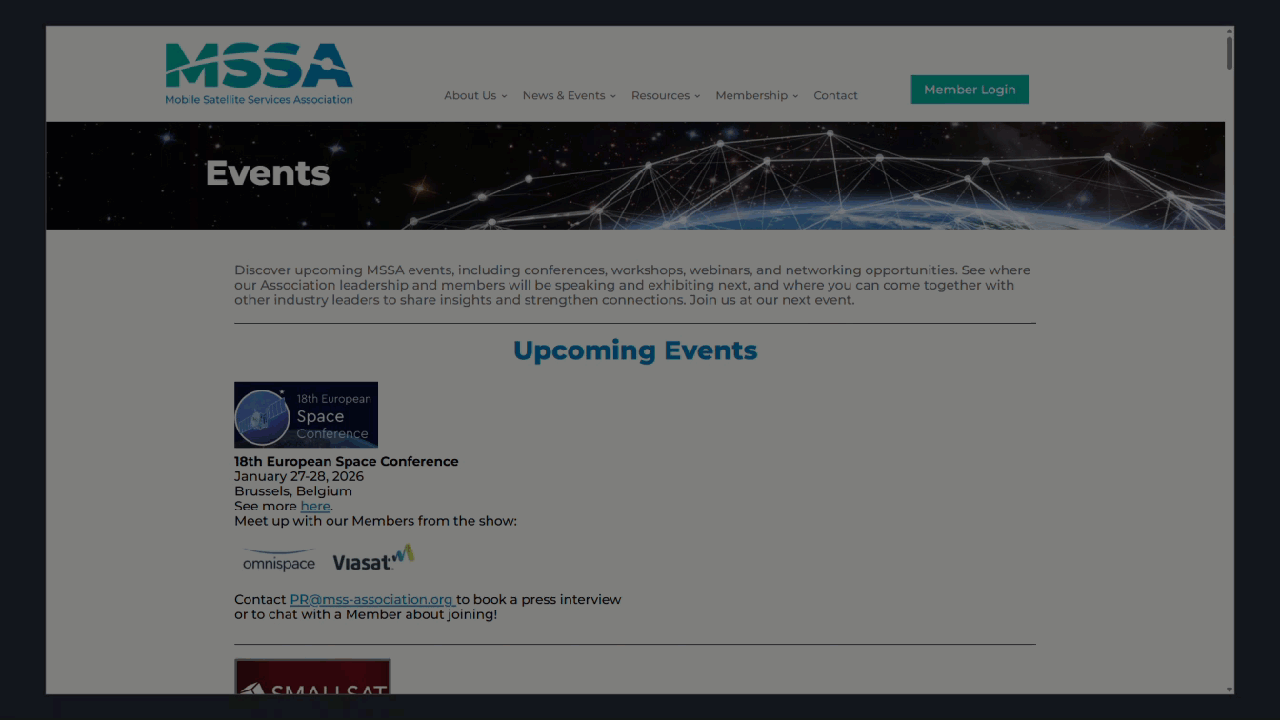 MSSA - News and Events