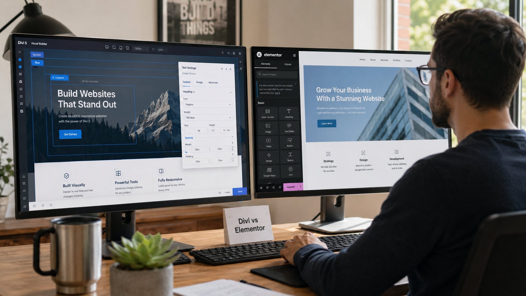 Divi 5 vs Elementor