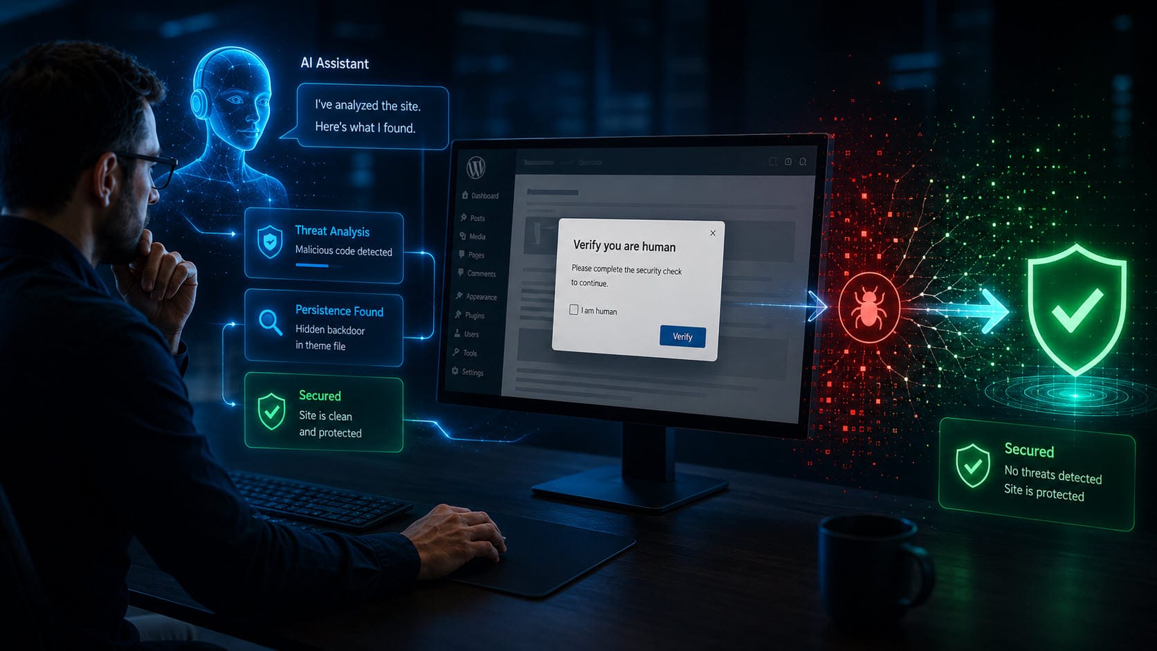 Me and Claude Working Together to Remove Malware